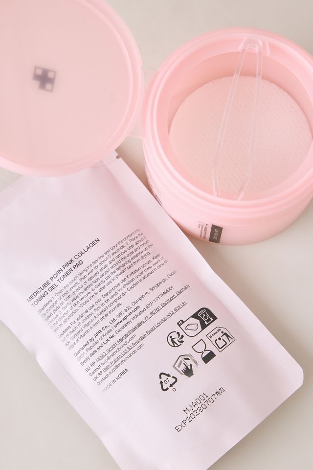 Medicube PDRN Pink Collagen Toning Gel Toner Pad #1