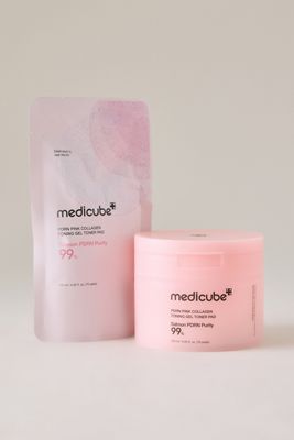 Medicube PDRN Pink Collagen Toning Gel Toner Pad