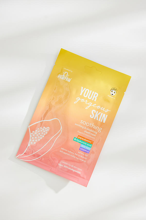 Dr Paw Paw Your Gorgeous Skin Soothing Sheet Mask