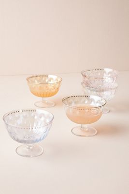 Kellie Mini Coupe Glasses, Set of 4