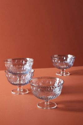 Kellie Mini Coupe Glasses, Set of 4