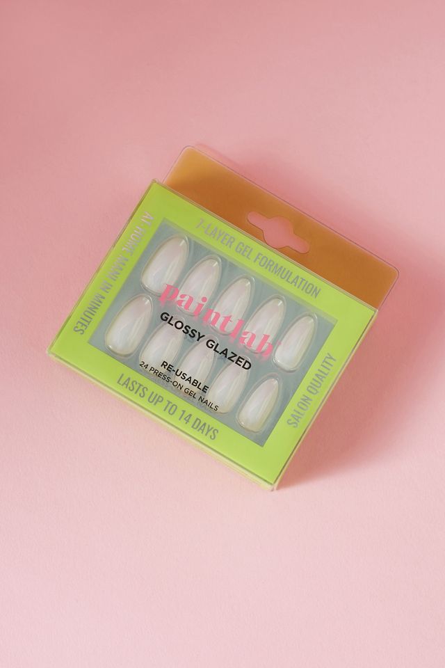 Paintlab Glossy Glazed Reusable Press On Gel Nails Anthropologie UK