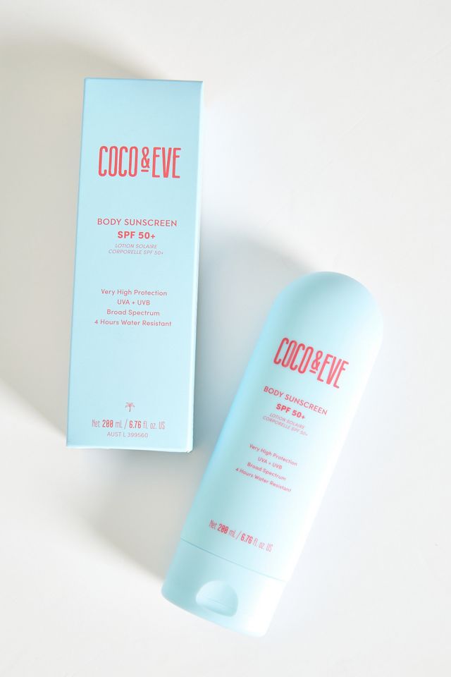 Coco & Eve Body Sunscreen SPF 50+ Anthropologie UK