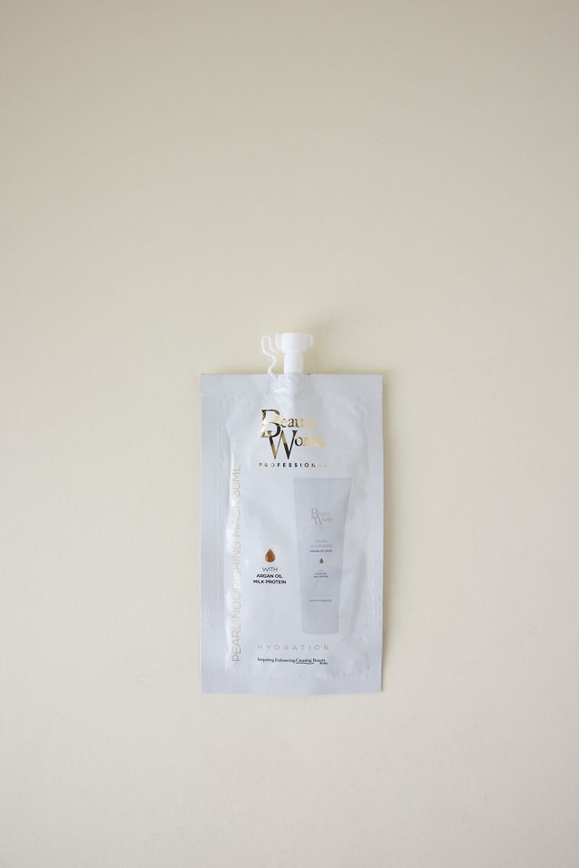Beauty Works Pearl Nourishing Argan Oil Mask Sachet, 30ml #1