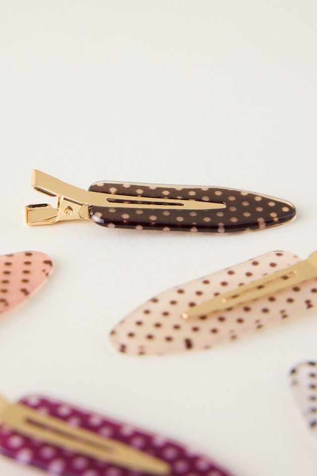 Pinces anti-plis à pois, lot de 4 #1