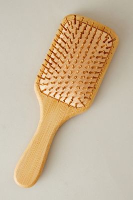 Shop Emi Jay Bamboo Zebra Paddle Brush In Multicolor