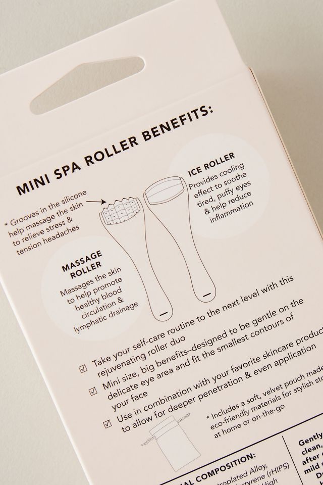 Kitsch Mini Spa Rollers, Set of 2 #1