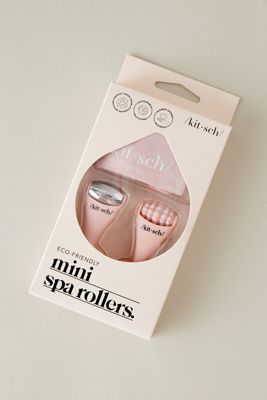 Kitsch Mini Spa Rollers, Set of 2