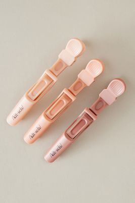 Kitsch Fermagli Coccodrillo Antiscivolo, Set di 3