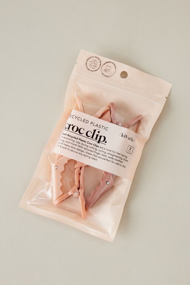 Kitsch No Slip Crocodile Clips, Set of 3 #1