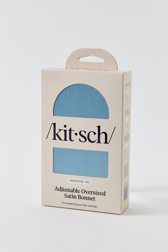 Kitsch Verstellbare Oversized Satin-Haarmütze #3