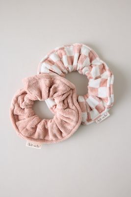 Kitsch Mikrofaser-Schnelltrocknende Handtuch-Scrunchies, 2er-Set