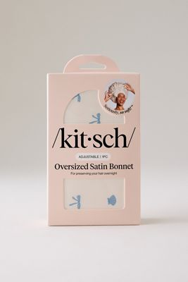 Kitsch Oversized Satin-Haube