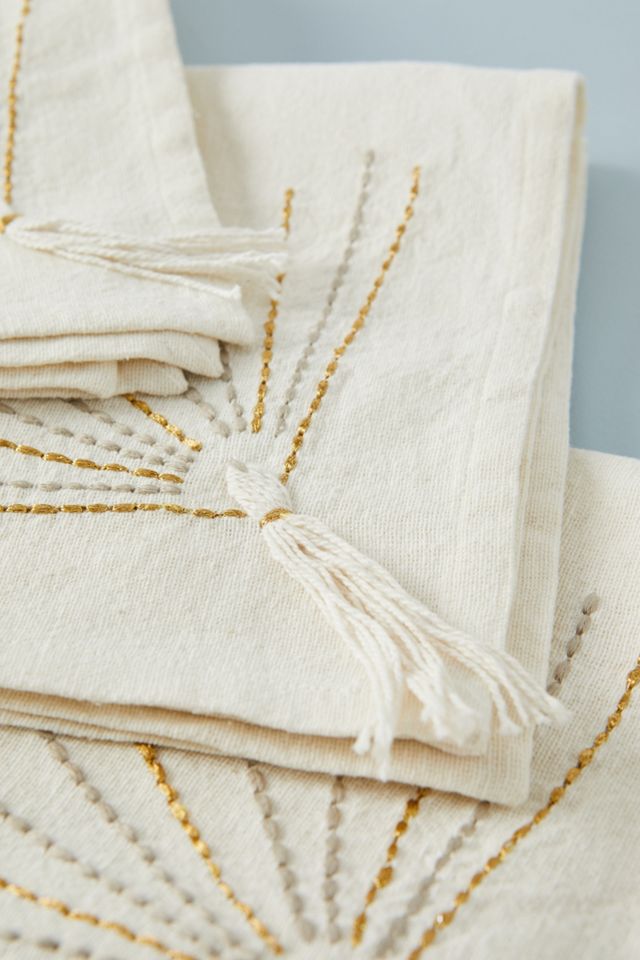 Sunray Napkins, Set of 4 #1