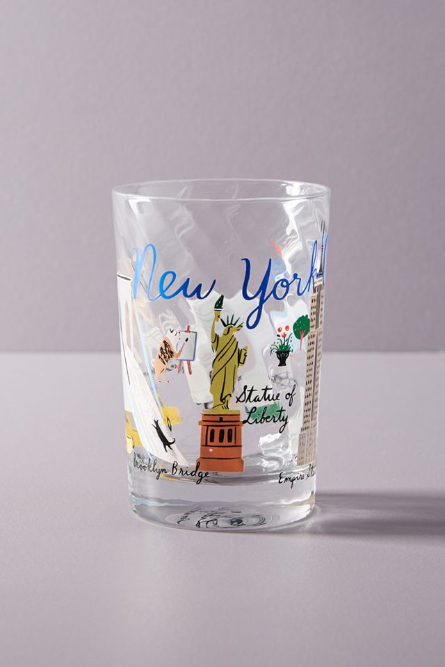 Libby VanderPloeg Skyline Juice Glass #1