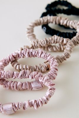 Slip Silk Skinny Scrunchies, Set of 6