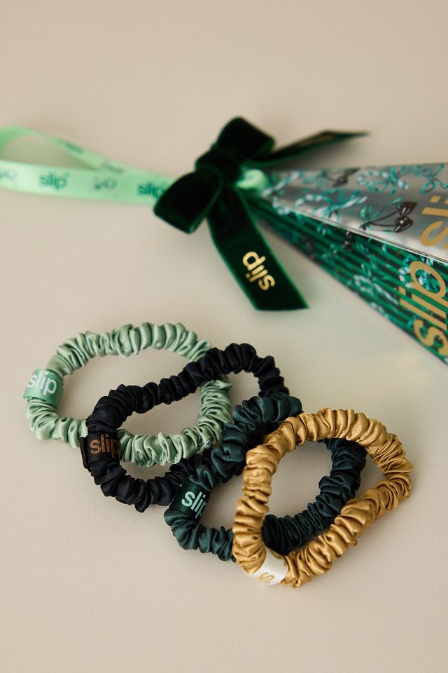 Slip Scrunchie Ornamento de Seda Skinny #1
