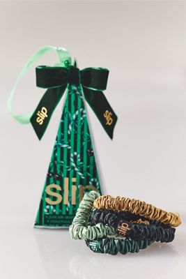 Slip Élastique en Soie Skinny Ornement