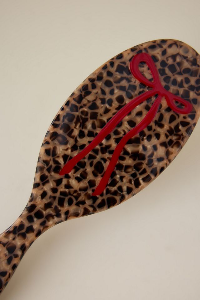 Brosse à cheveux avec nœud léopard Solar Eclipse #1