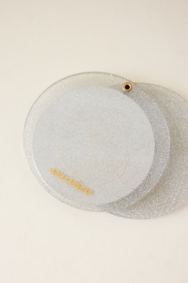 Solar Eclipse Disco Compact Mirror #2