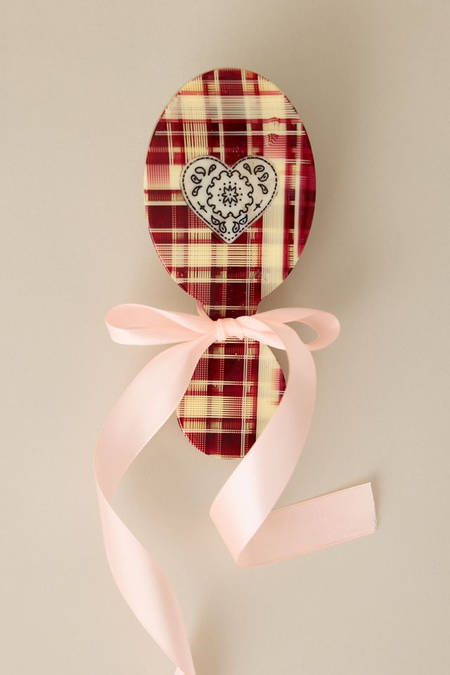 Solar Eclipse Tartan Hair Brush #2