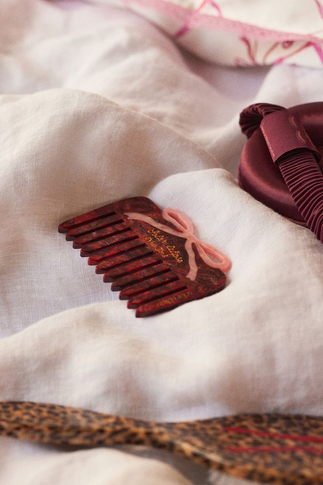 Pettine con Fiocco Rosso Solar Eclipse #2