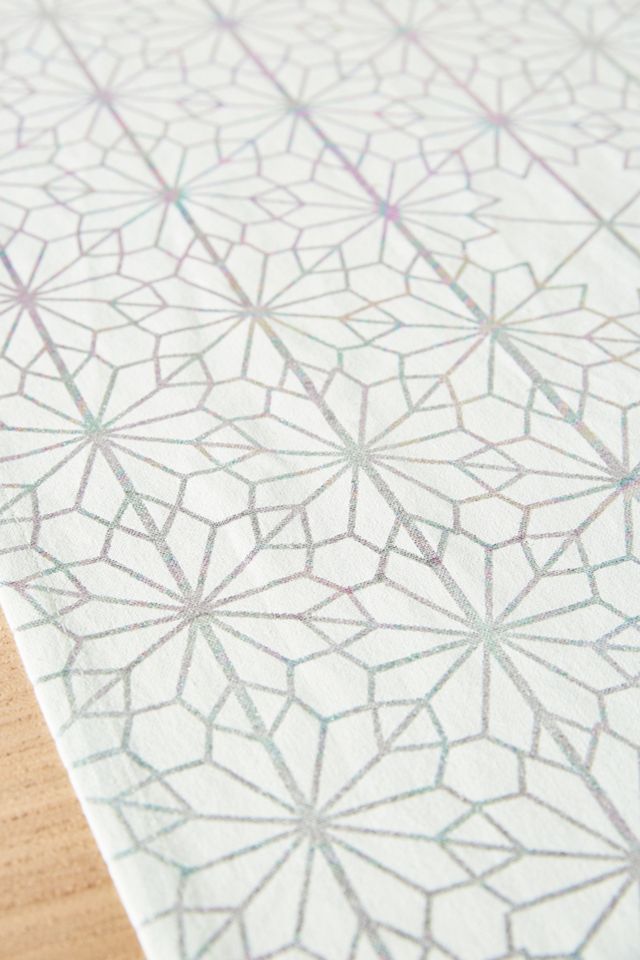 Shimmering Snowflake Table Runner #1