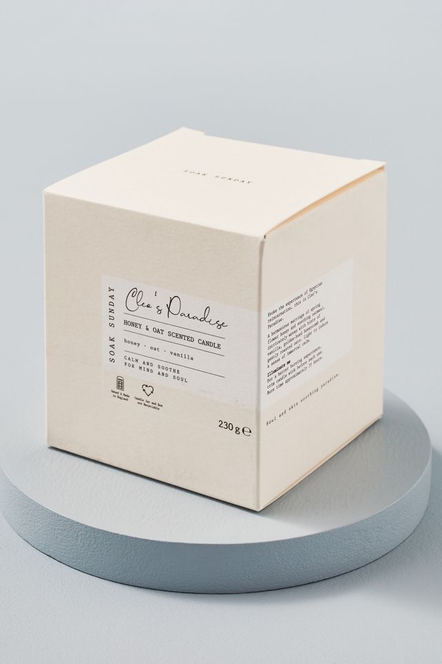 Soak Sunday Cleo's Paradise Candle