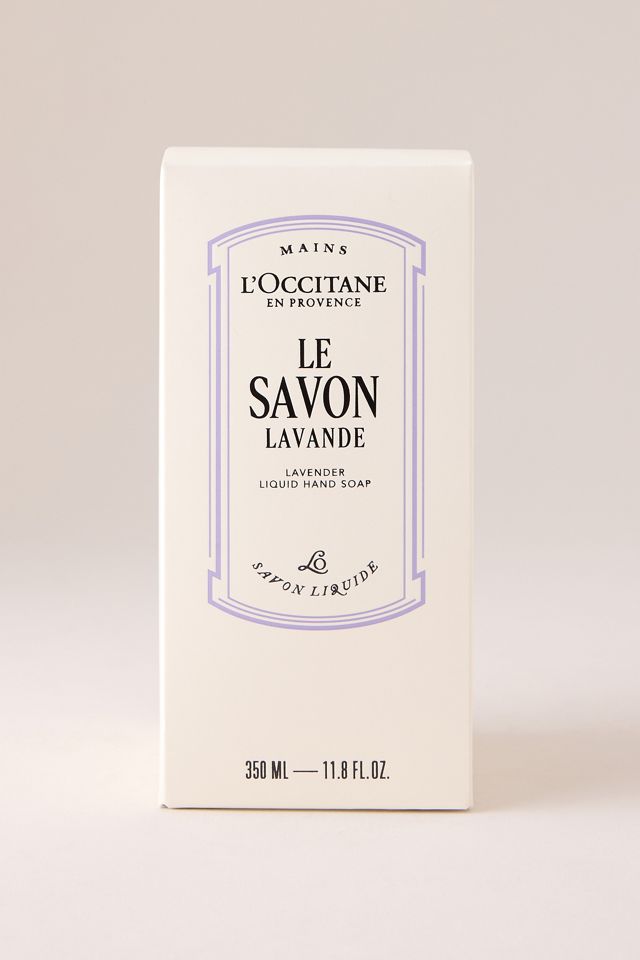 L'Occitane Lavender Liquid Hand Soap 350ml - Glass Bottle #1