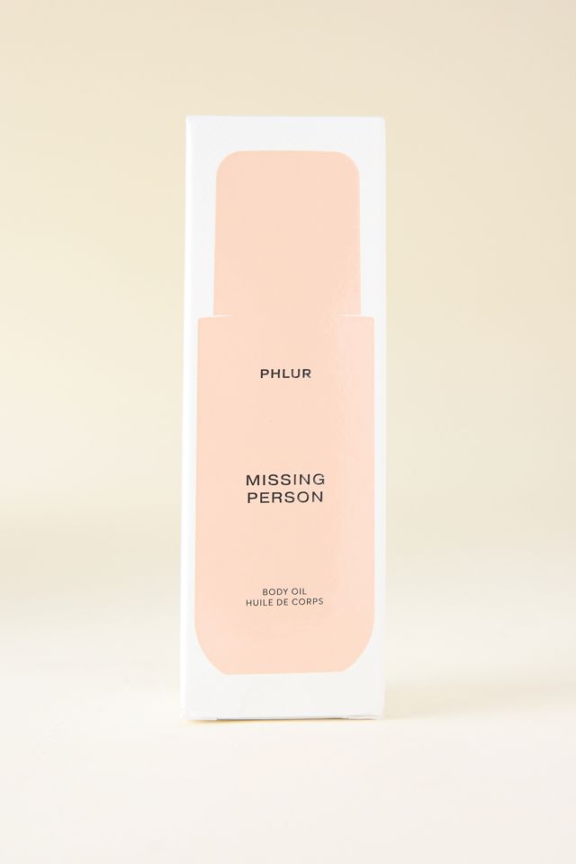 PHLUR Missing Person Body Oil #2