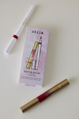 Stila Shine & Define Red Lip Duo Set