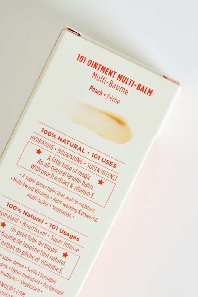 Lanolips 101 Ointment Multi-Balm Peach #1