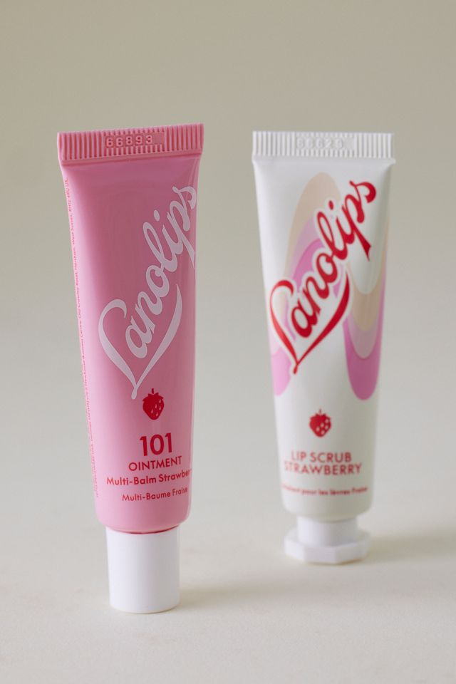 Lanolips Lip Rituals Strawberry Scrub & Balm Duo #1