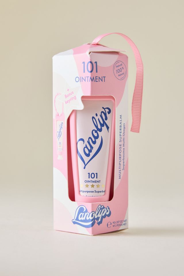 Lanolips 101 Ointment 9g & Silicone Keyring Bauble #1