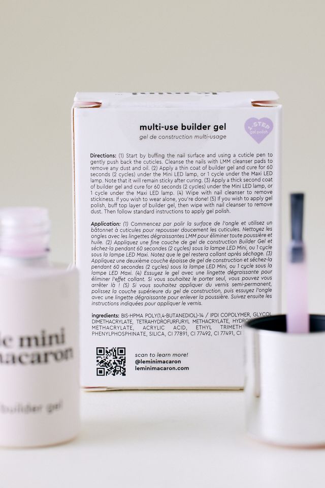 Le Mini Macaron 5-in-1 Builder Gel, Meringue #1