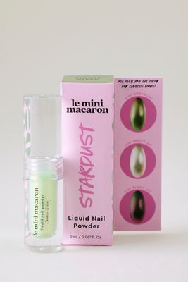 Le Mini Macaron Cosmic Green Liquid Nail Powder 