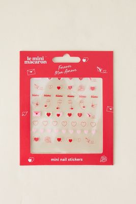 Le Mini Macaron Forever Mon Amour Nail Stickers