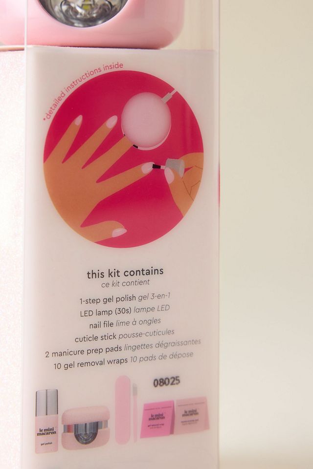 Le Mini Macaron Pink Quartz Gel Manicure Kit #2