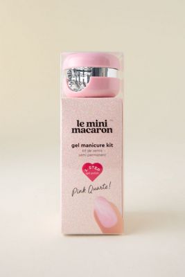 Le Mini Macaron Pink Quartz Gel Manicure Kit