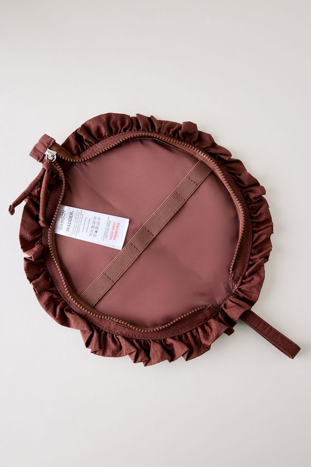 Trousse a Mezzaluna con Volant Damson Madder #1