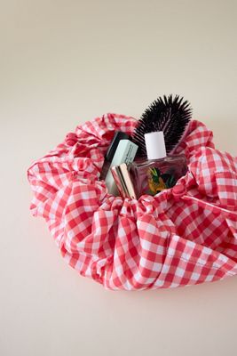 Sac de maquillage à cordon coulissant Parachute The Flat Lay Co.