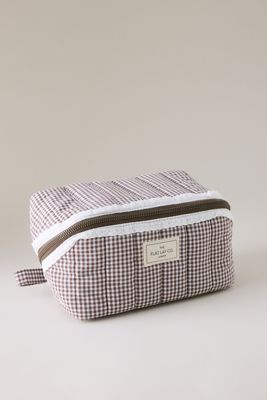 The Flat Lay Co. Marshmallow Flat Lay Makeup Box Bag