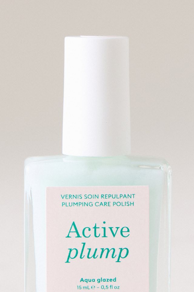 Manucurist Active Plump Aqua Glazed Nail Polish #1