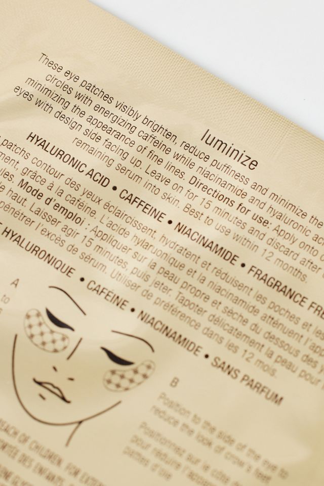 Jouer Cosmetics Luminize Dark Circle Correcting & Smoothing Eye Patches #1