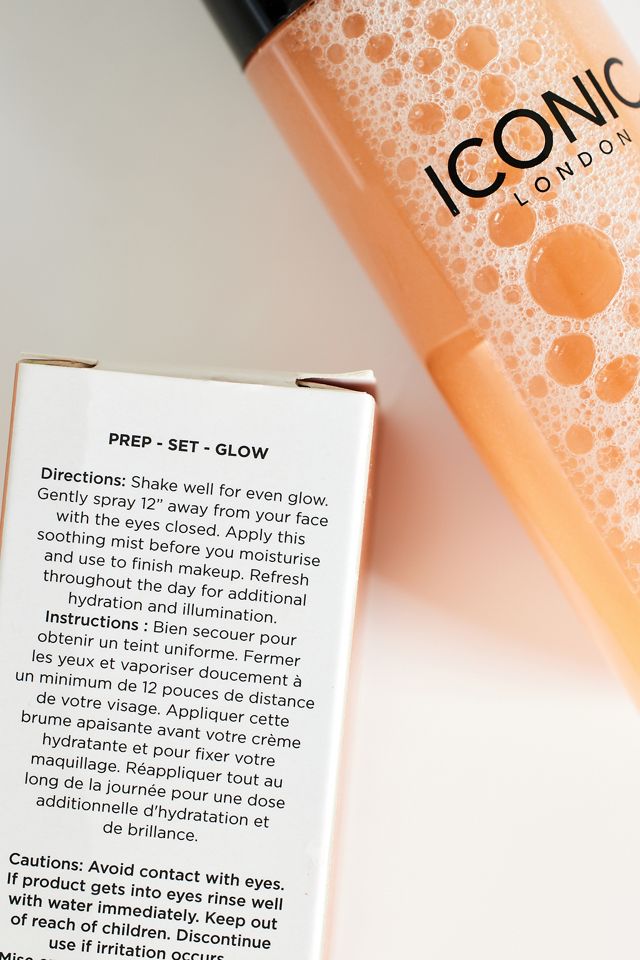 ICONIC London Prep Set Glow Setting Spray #2