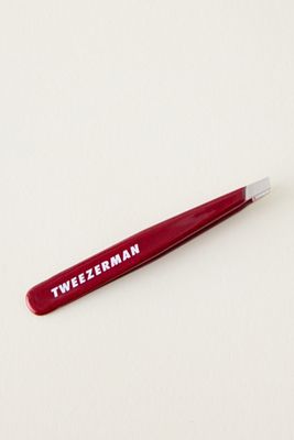 Tweezerman Vintage Rose Mini Slant Tweezer with Case