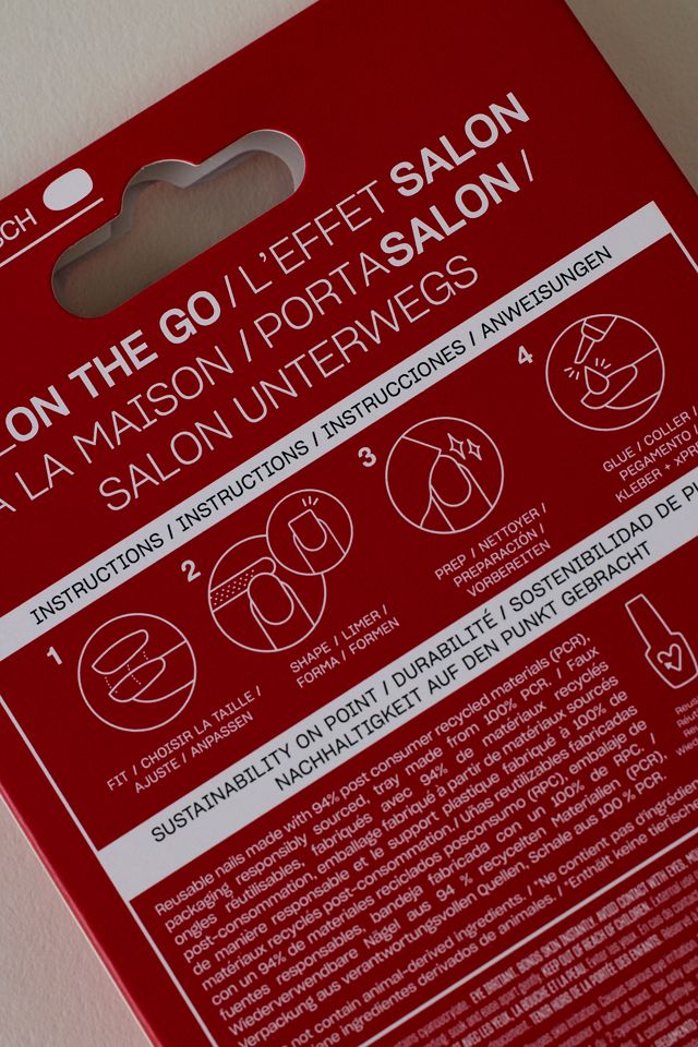 OPI xPRESS/ON Press-On Nails Gel-Like Salon Manicure - Big Apple Red #2