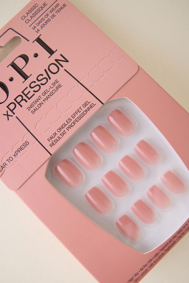 Faux ongles pressés OPI xPRESS/ON Manucure type salon gel - Quelque part au-delà des montagnes arc-en-ciel #1