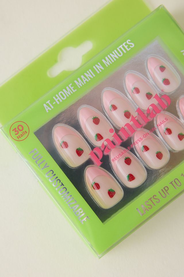 PaintLab Pink Strawberry Press-On Nails #1