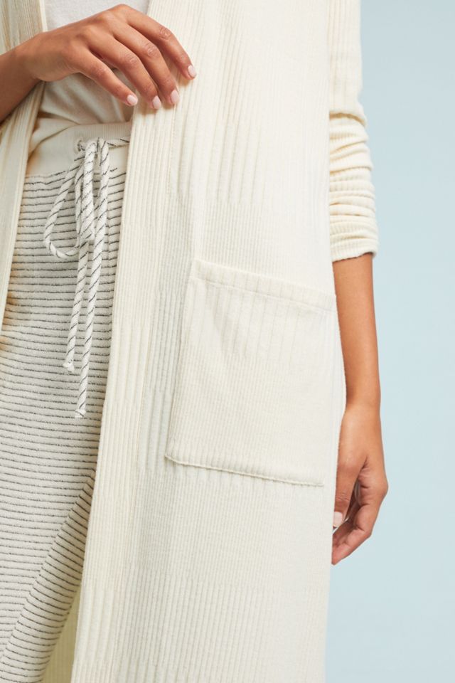 Textured Longline Cardigan #2